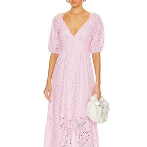 Maxi Eyelet Dress